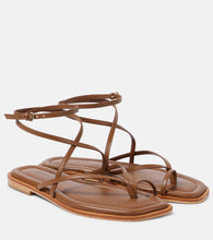 A.Emery Davis leather sandals