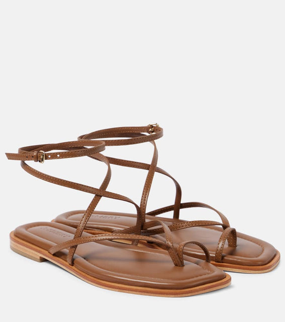 A.Emery Davis leather sandals