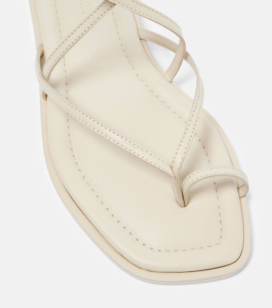A.Emery Davis leather thong sandals
