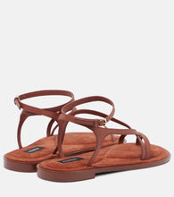 A.Emery Edna suede thong sandals