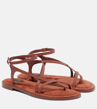 A.Emery Edna suede thong sandals