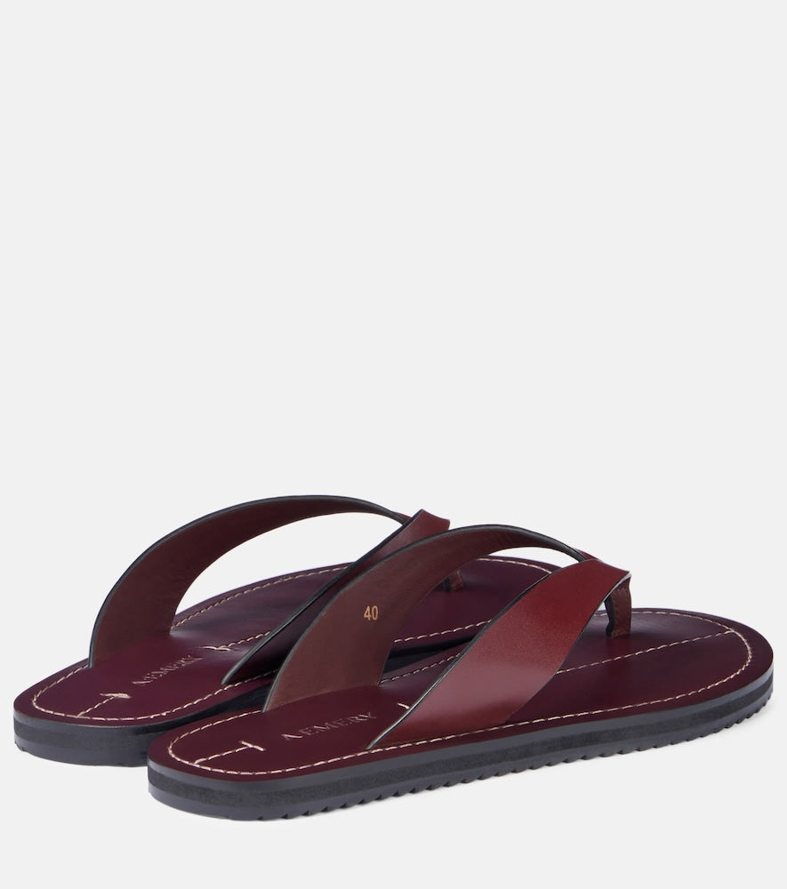 A.Emery Flora leather sandals