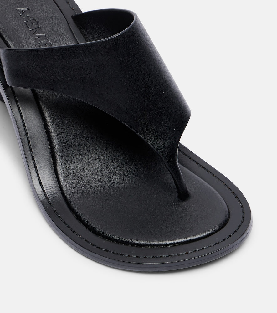 A.Emery Hardie leather thong sandals