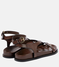 A.Emery Jalen Slim leather sandals