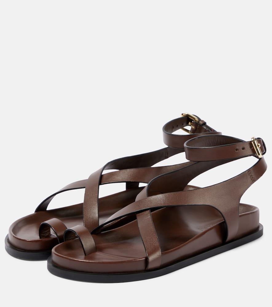 A.Emery Jalen Slim leather sandals