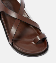 A.Emery Jalen Slim leather sandals