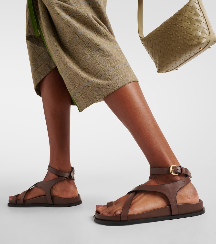 A.Emery Jalen Slim leather sandals