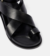 A.Emery Jalen leather sandals