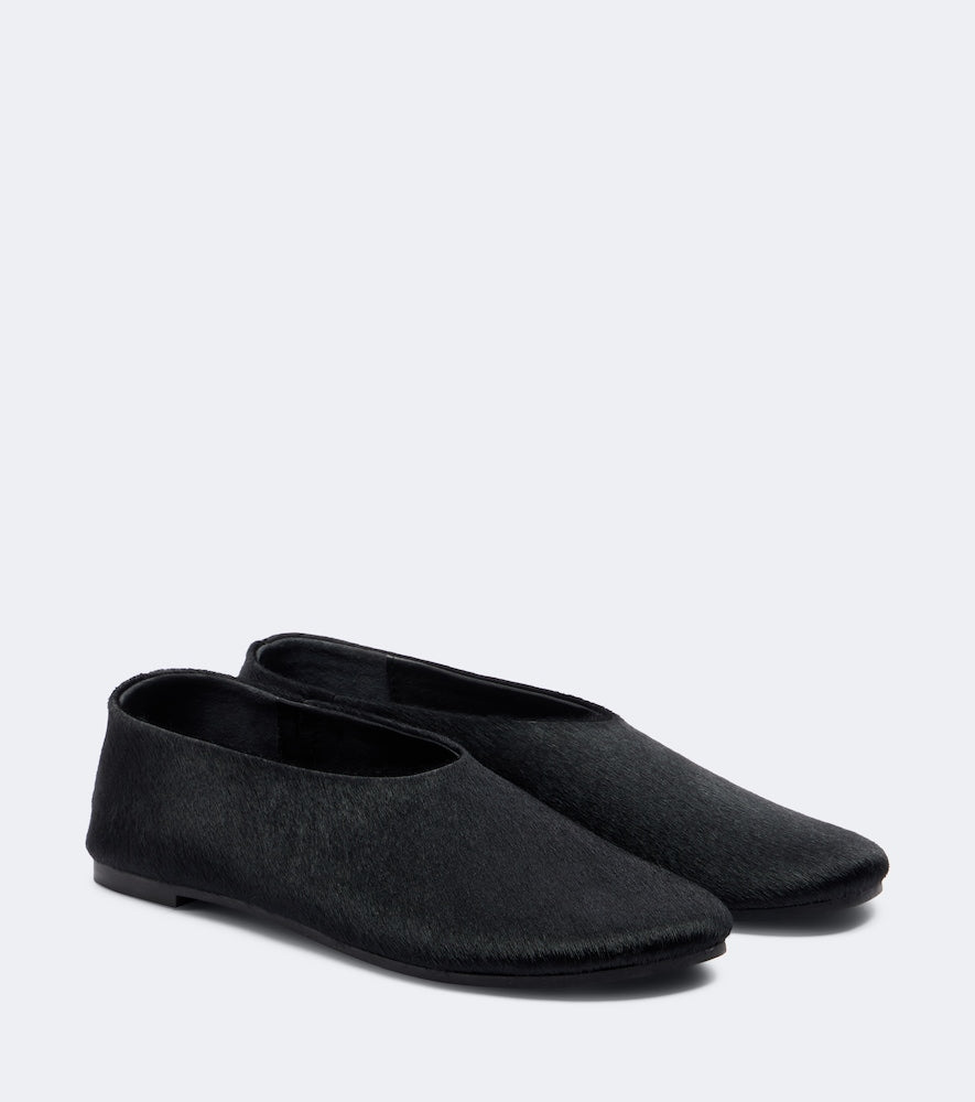 A.Emery Jesse calf hair flats