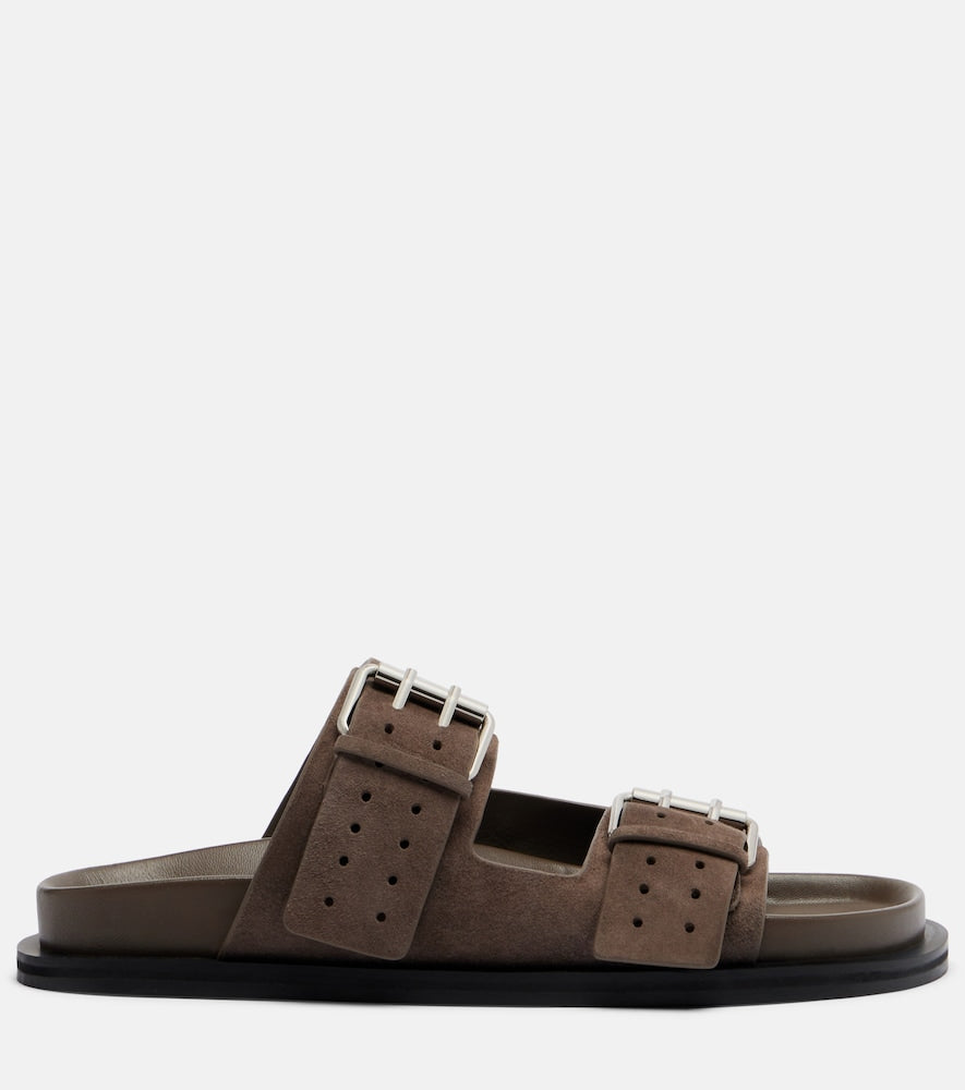 A.Emery Leon suede slides