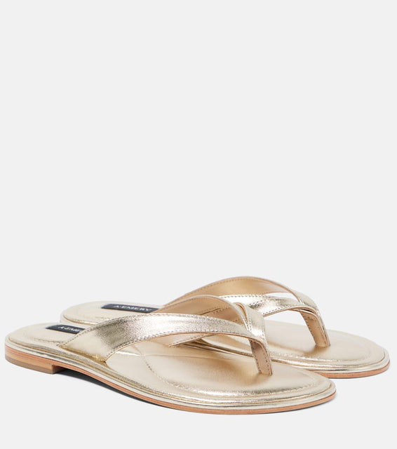 A.Emery Morgan leather sandals