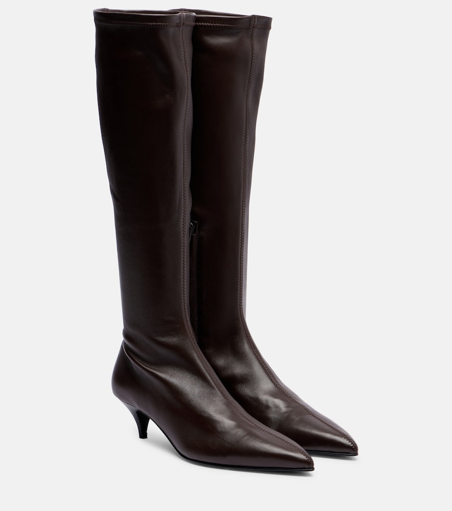 A.Emery Oscar 60 leather knee-high boots