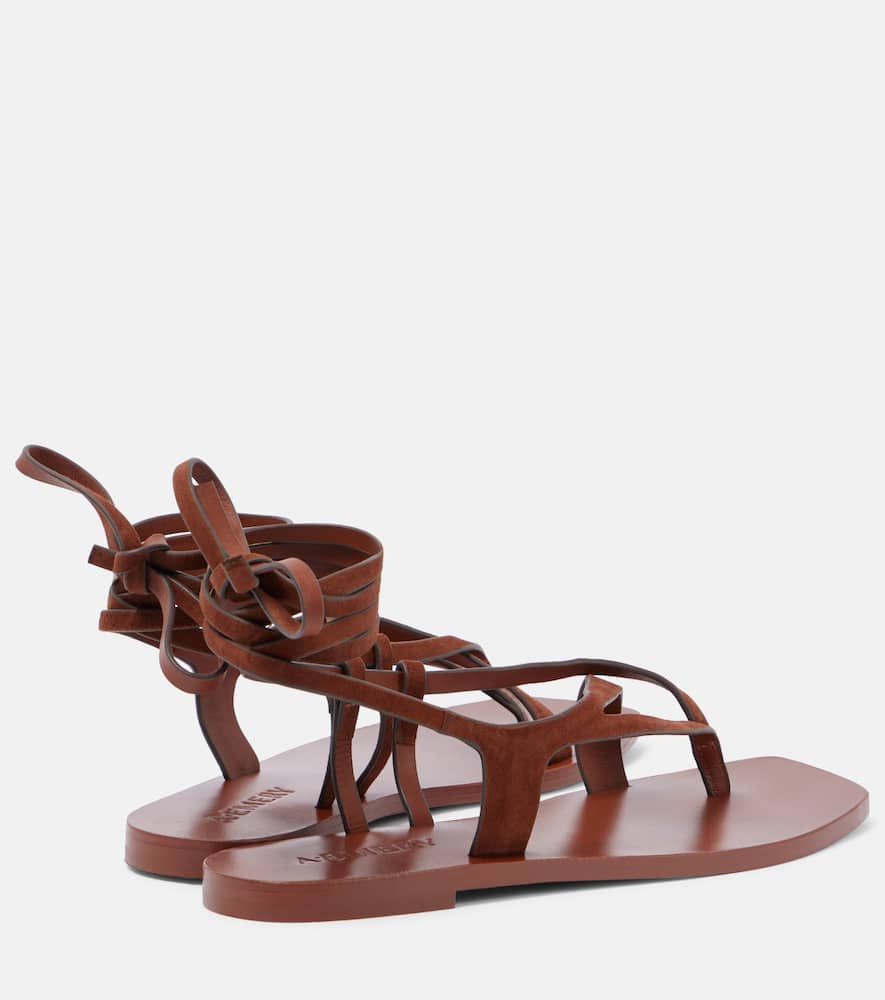 A.Emery Rita suede thong sandals