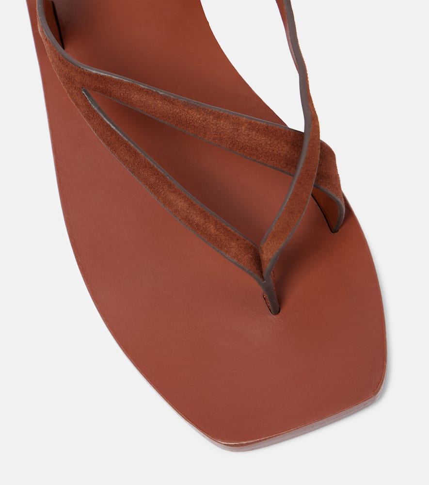 A.Emery Rita suede thong sandals