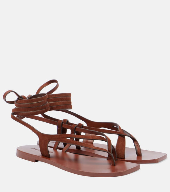 A.Emery Rita suede thong sandals