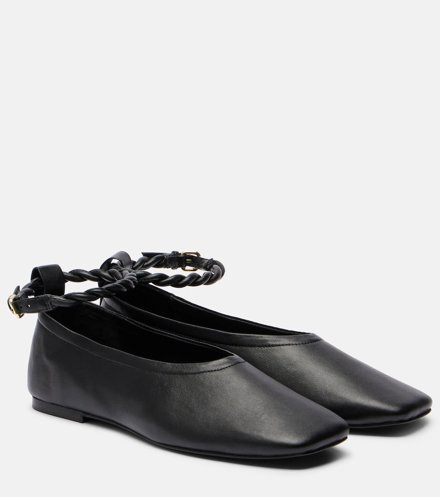 A.Emery Steele leather ballet flats