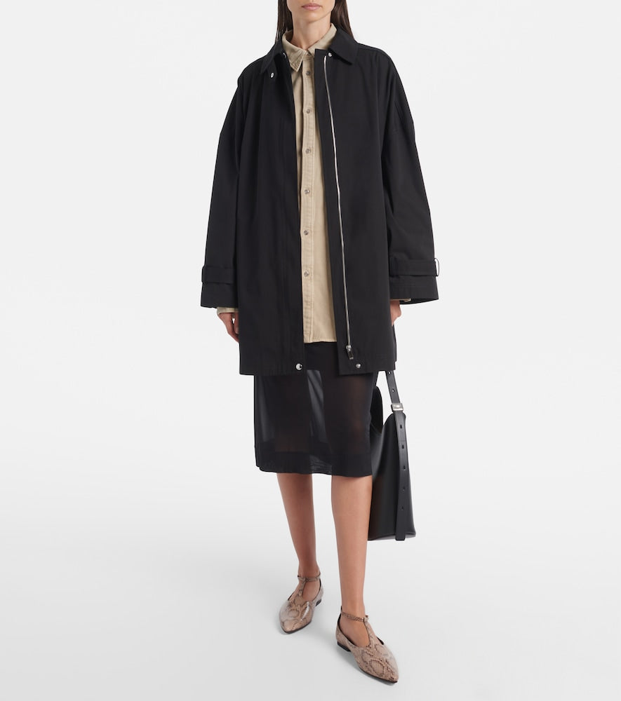 A.Emery Ward snake-effect leather Mary Jane flats