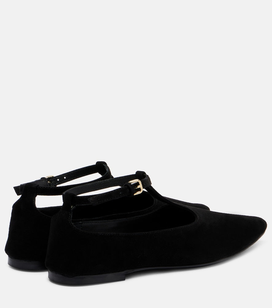 A.Emery Ward suede Mary Jane flats