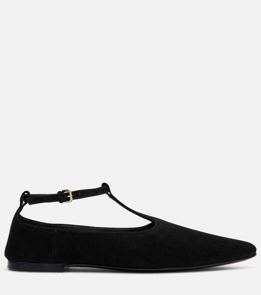 A.Emery Ward suede Mary Jane flats