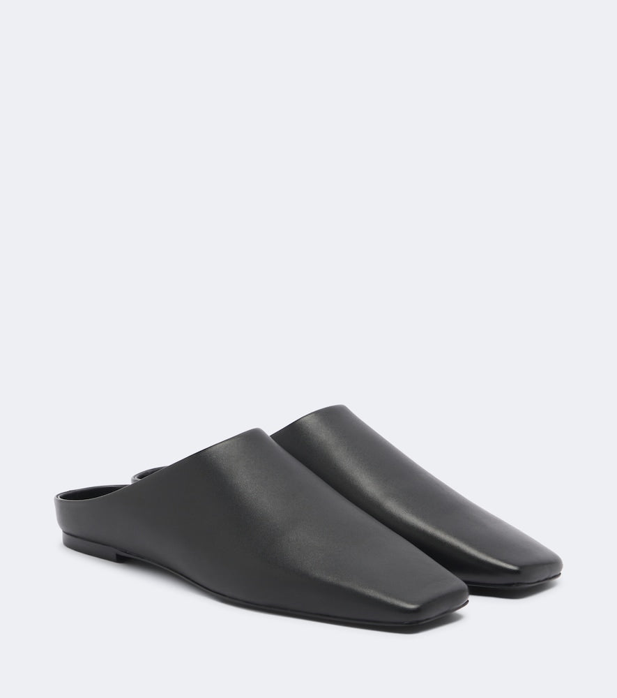 Black A.Emery Griffin leather mules - Mules