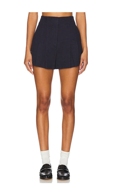 A.L.C. Bennett Short in Navy - A.L.C. Short Bennett en bleu marine - A.L.C. Bennett 海军蓝短裤 - A.L.C. Bennett Short in Marineblau - A.L.C. Bennett 쇼츠 - A.L.C. Bennett Short in Marina
