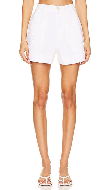 A.L.C. Mateo Short in White - A.L.C. Short Mateo en blanc - A.L.C. Mateo 白色短裤 - A.L.C. Mateo Short in Weiß - A.L.C. MATEO 쇼츠 - A.L.C. Mateo Breve in bianco