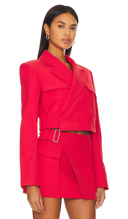 A.L.C. Reeve Jacket in Red