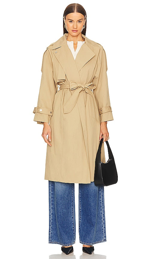 A.L.C. Wyatt Coat in Beige