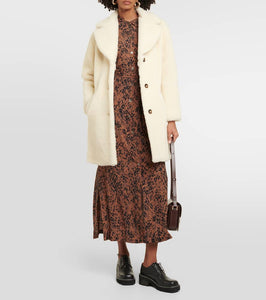 A.P.C. Nicolette cotton and wool coat