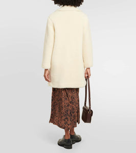 A.P.C. Nicolette cotton and wool coat