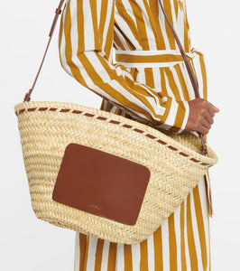 A.P.C. Zoe straw basket bag