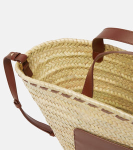 A.P.C. Zoe straw basket bag