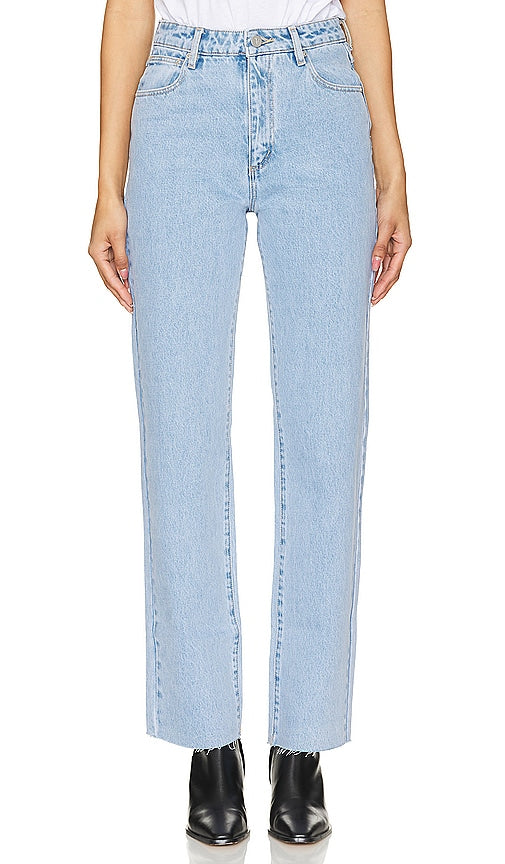 Abrand A 94 High Straight in Blue - Abrand A 94 High Straight en bleu - Abrand A 94 蓝色高筒直筒裤 - Abrand A 94 High Straight in Blau - Abrand A 94 하이 스트레이트 블루 색상 - Abrand A 94 High Straight in blu