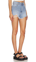 Abrand A High Relaxed Short in Blue