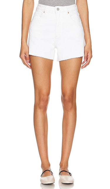 Abrand A Venice Short in White - Abrand Un short Venice en blanc - Abrand A Venice 白色短裤 - Abrand Eine Venedig-Shorts in Weiß - Abrand A 베니스 쇼츠 화이트 색상 - Abrand Un cortometraggio di Venezia in bianco