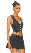 Abrand Chloe Vest in Black