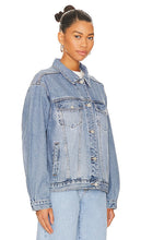 Abrand Sylvie Slouch Jacket in Blue