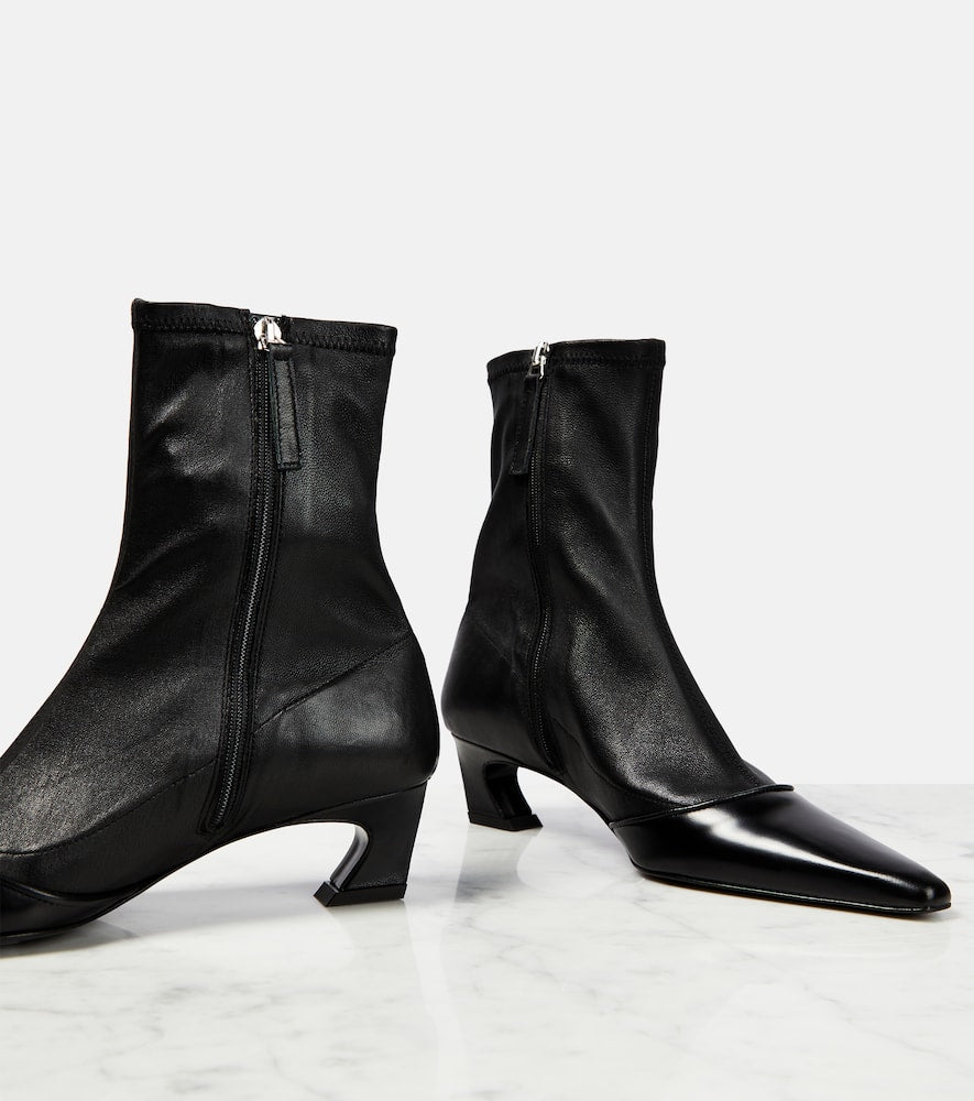 Acne Studios Bano leather ankle boots