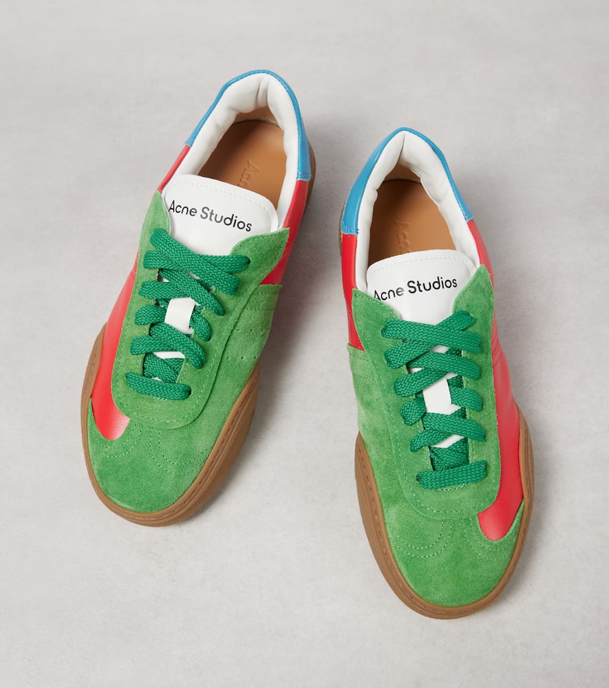 Acne Studios Bars leather sneakers