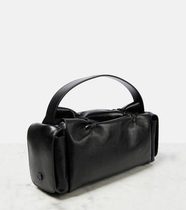 Acne Studios Bow-detail leather tote bag
