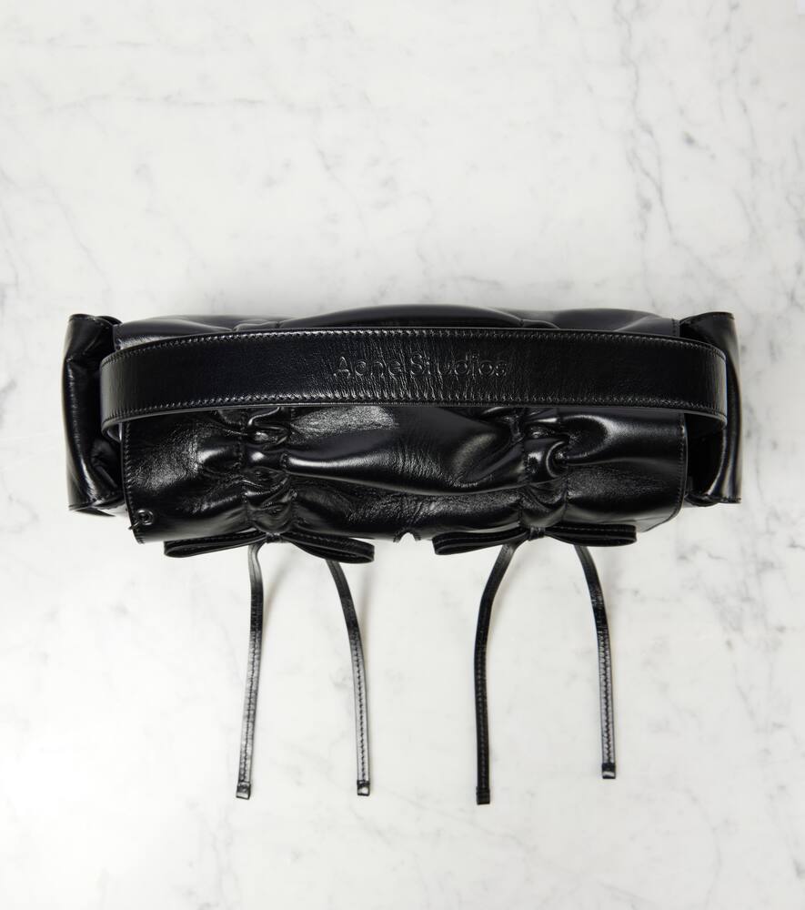 Acne Studios Bow-detail leather tote bag