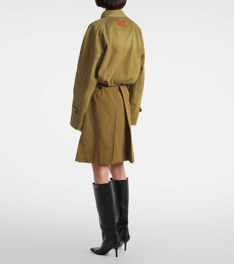 Acne Studios Cropped cotton jacket