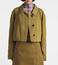 Acne Studios Cropped cotton jacket