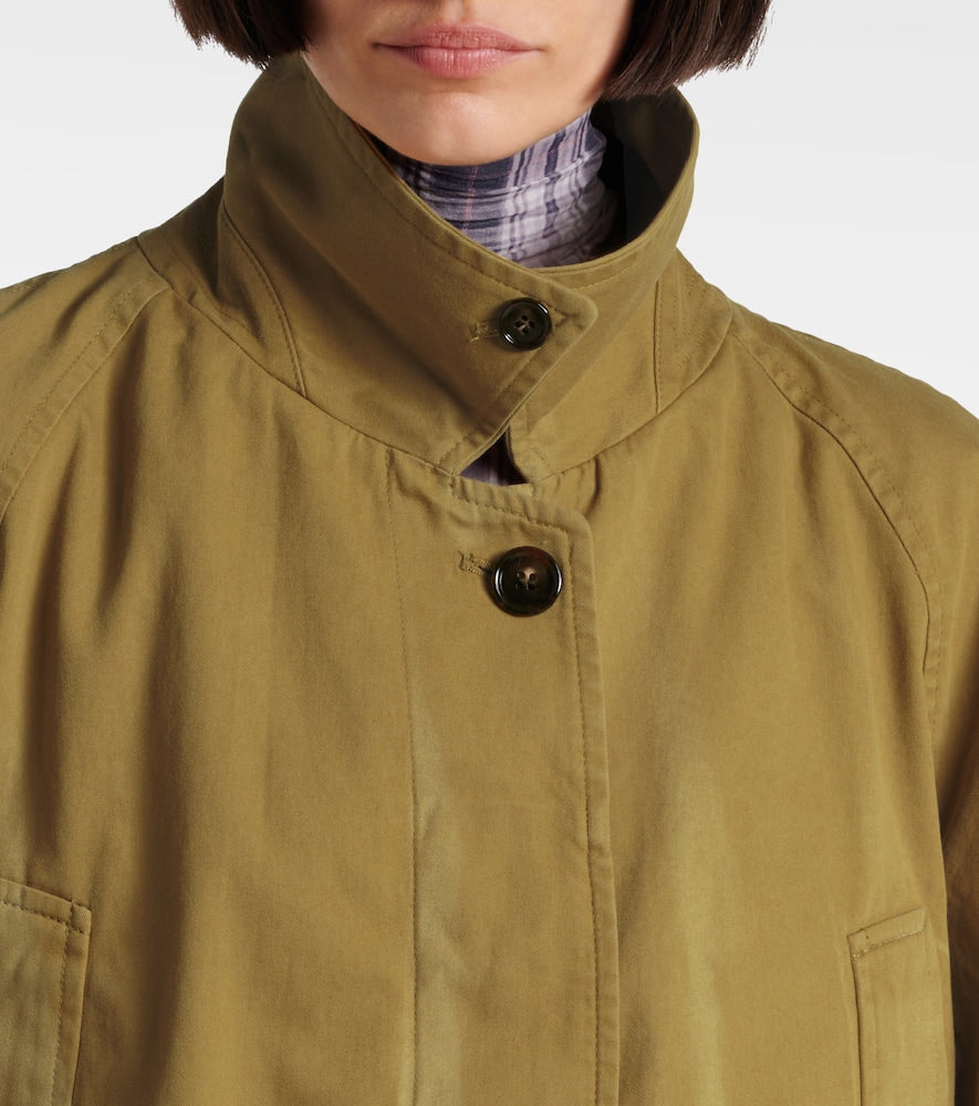Acne Studios Cropped cotton jacket