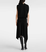 Acne Studios Draped ruched cr√É¬™pe jersey midi dress
