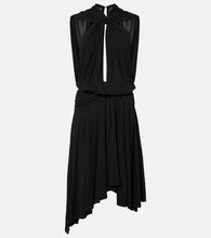 Acne Studios Draped ruched cr√É¬™pe jersey midi dress