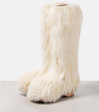 Acne Studios Faux fur knee-high boots