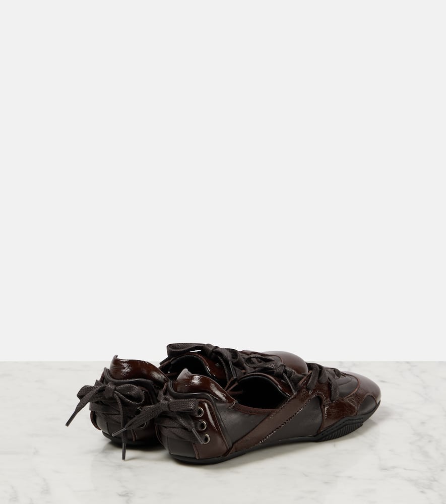 Acne Studios Lace-up leather sneakers