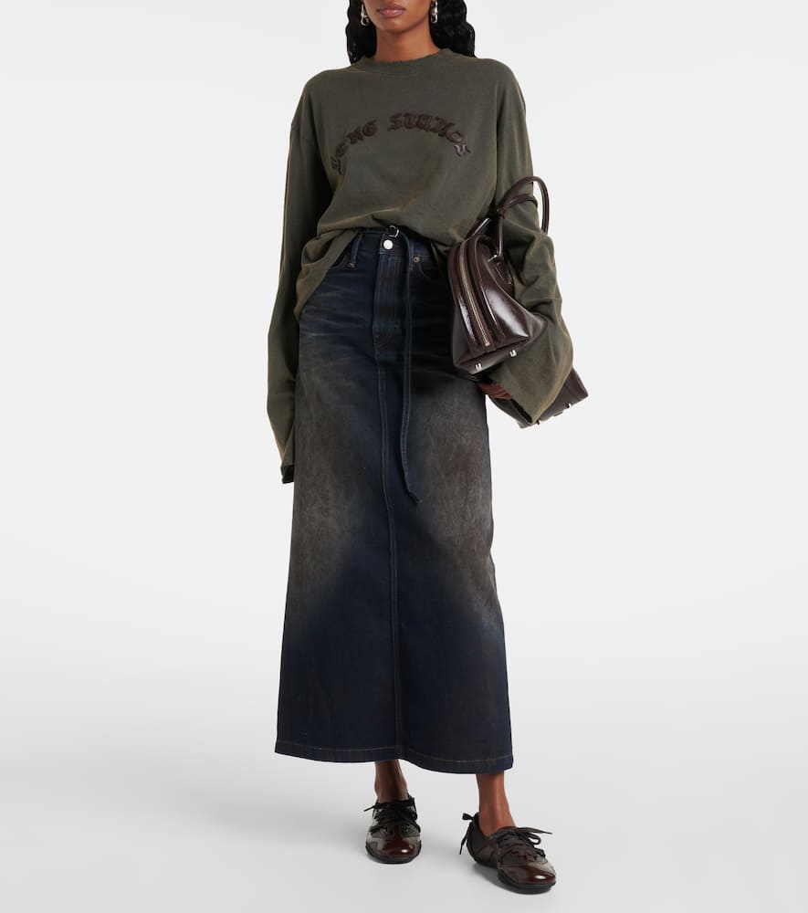 Acne Studios Lace-up leather sneakers