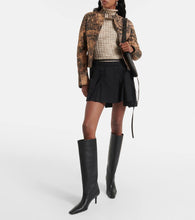 Acne Studios Leather knee-high boots
